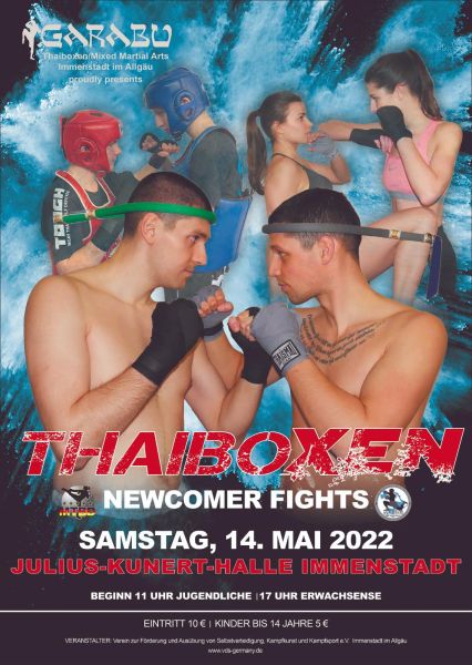 Thaiboxen Newcomer Fights 14.05.2022